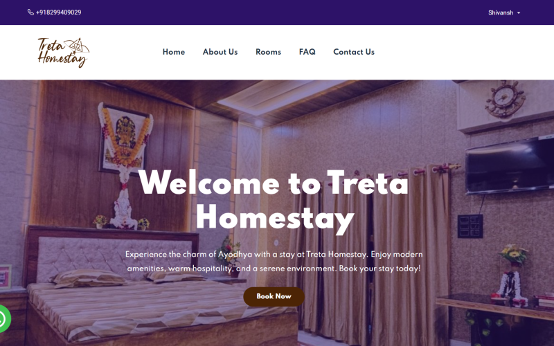 Homestay Website